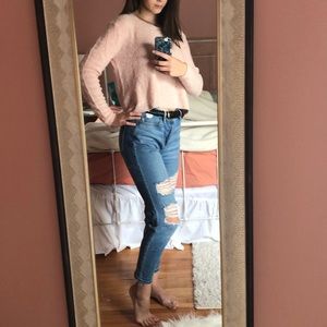 Nordstrom dusty pink sweater!!